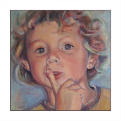 portretschilderij maurice door lida meines